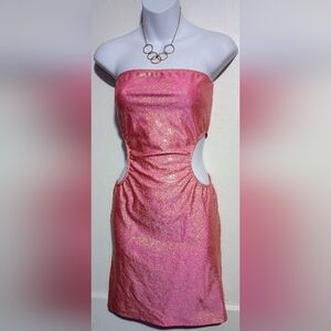 🌺BUNDLE ONLY🌺 Elegant Pink Strapless Dress